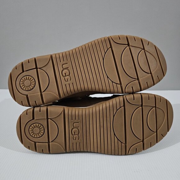 Ugg Lakesider Heritage Lace Boot Sneaker Waterproof Chesnut Brown Suede Size 10 - Picture 10 of 13